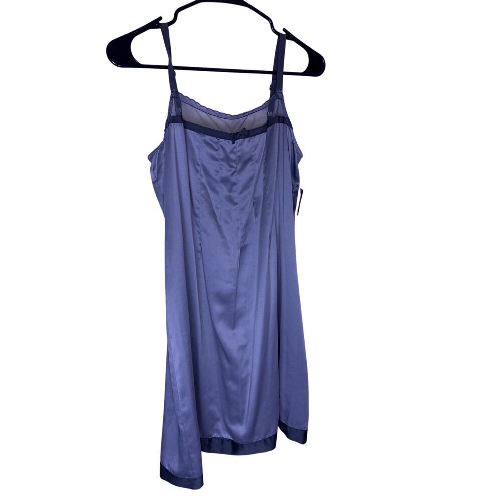 Deadstock Y2K Apostrophe Sears Babydoll Top Womens Small Gray Lace NWT Vintage